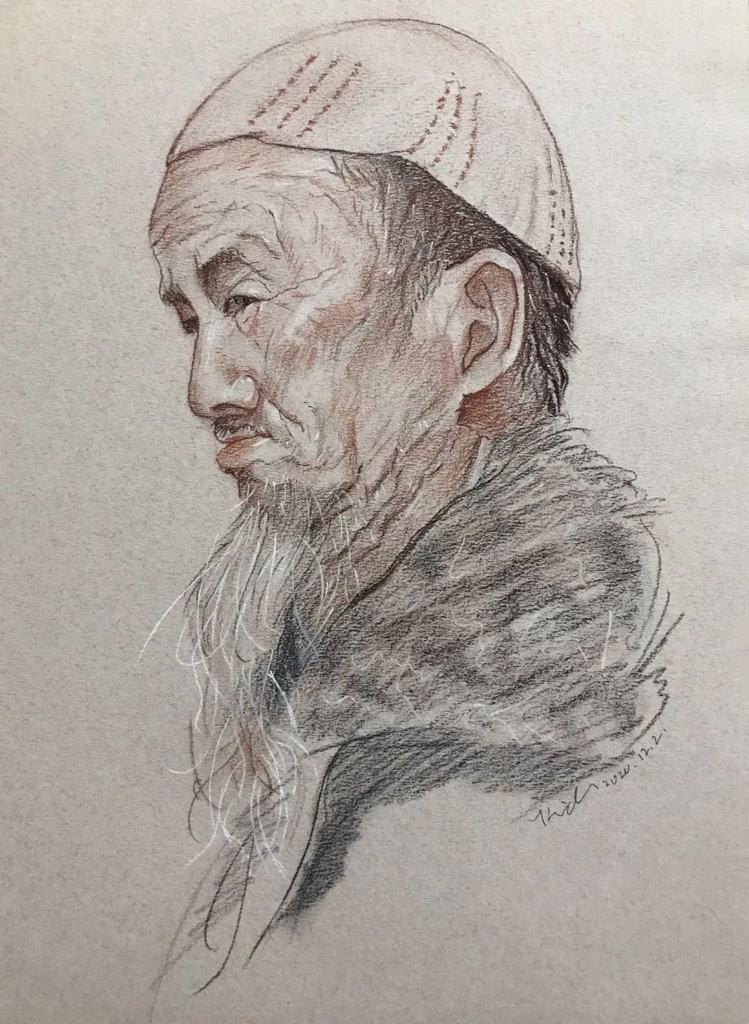 01  <色粉畫(huà)>