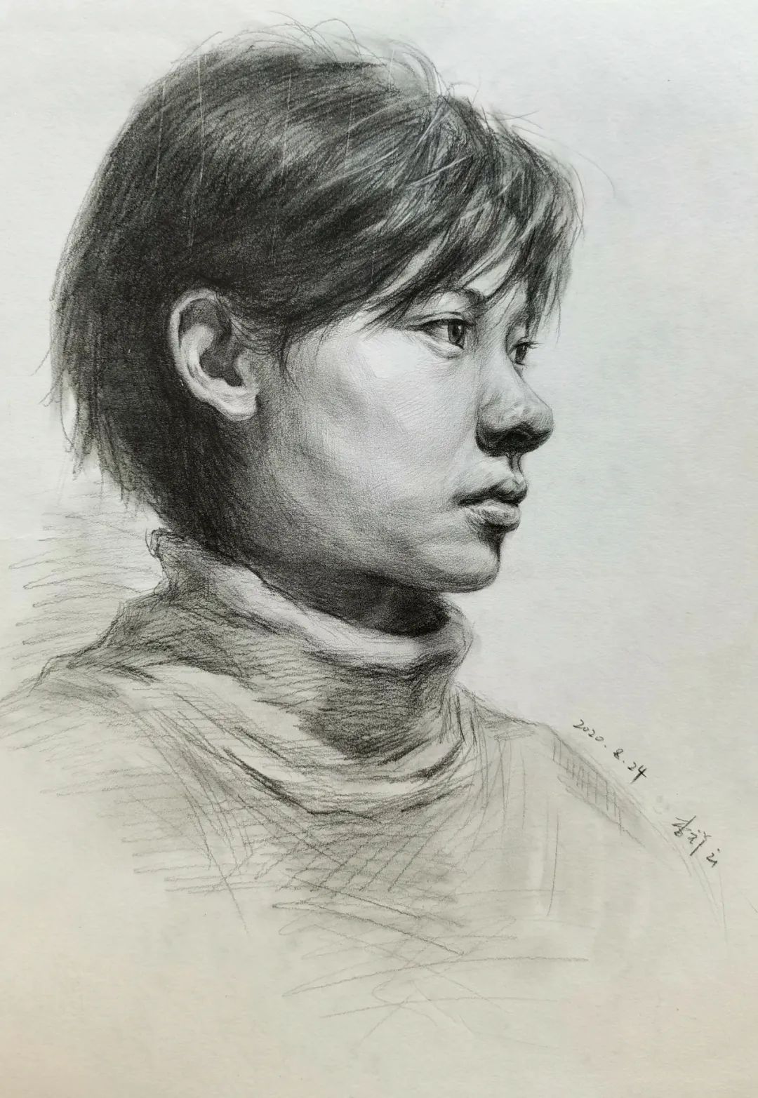 我的繪畫(huà)作品 - 01 素描