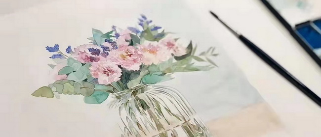 學(xué)員作品分享Vol.53丨只要手一拿起畫(huà)筆，心中就一粒塵埃也飛不進(jìn)