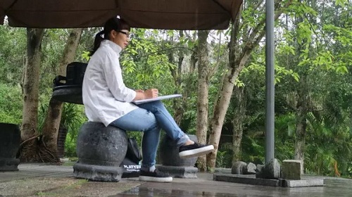 甘坑寫(xiě)生歸來(lái)丨流淌的春光 美深畫(huà)室