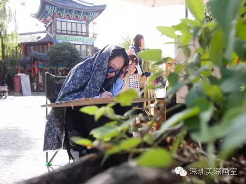 云南寫(xiě)生第1站丨麗江的柔軟時(shí)光 美深畫(huà)室
