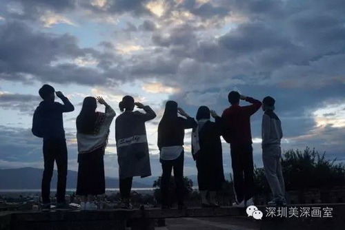 云南寫(xiě)生第2站丨告別大理的星辰和大海 美深畫(huà)室