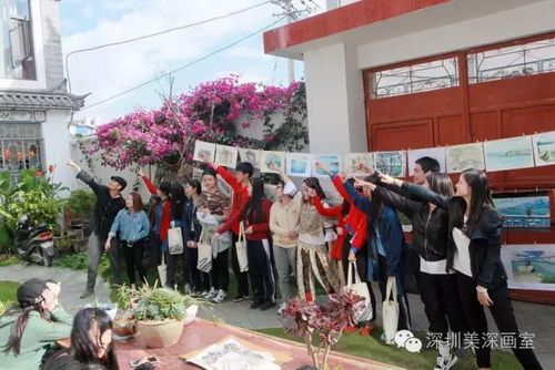 云南寫(xiě)生第2站丨告別大理的星辰和大海 美深畫(huà)室