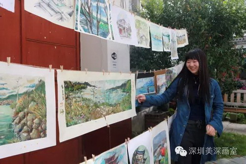云南寫(xiě)生第2站丨告別大理的星辰和大海 美深畫(huà)室