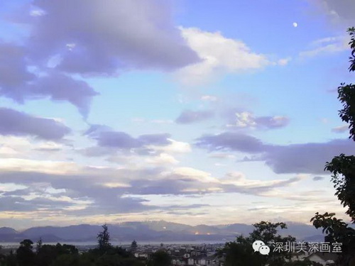 云南寫(xiě)生第2站丨告別大理的星辰和大海 美深畫(huà)室