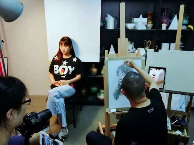 素描人像寫(xiě)生3