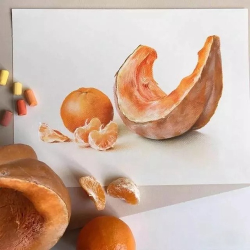 Lenokdih色粉畫(huà)作品2