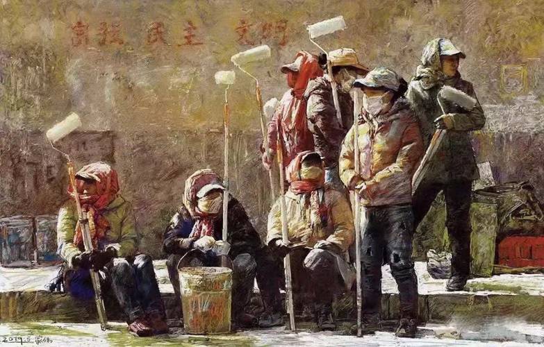 第十三屆全國美展水彩·粉畫(huà)作品展作品5