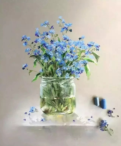 色粉畫(huà)研習班2
